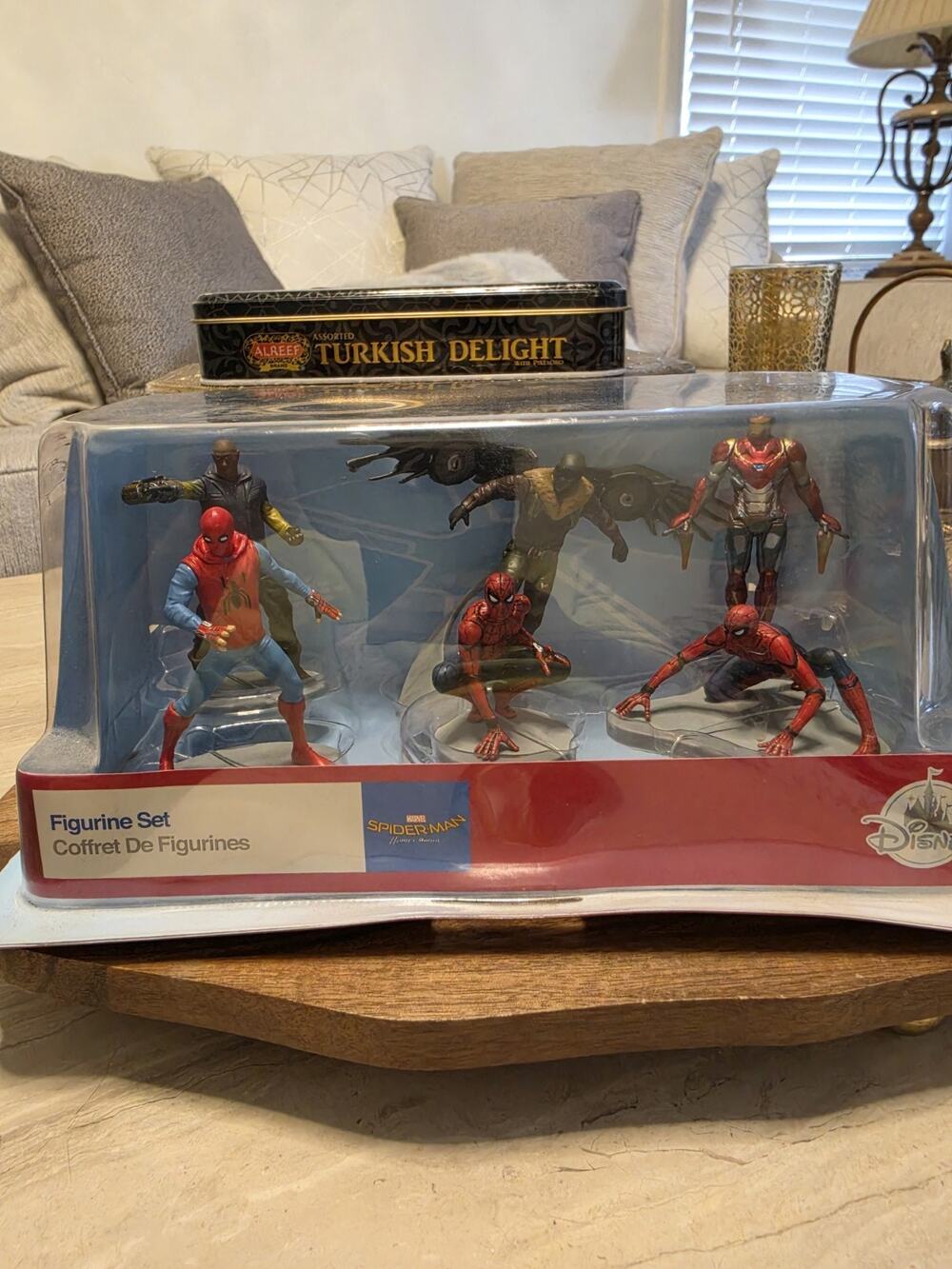 MARVEL SPIDERMAN HOMECOMING PVC Figurine Set - 6 Pieces *NEW* Rare Collectible